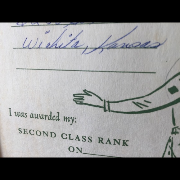 Vintage 1957 Girl Scout Manual, 6 Badges,Carry Bag - Picture 9 of 15